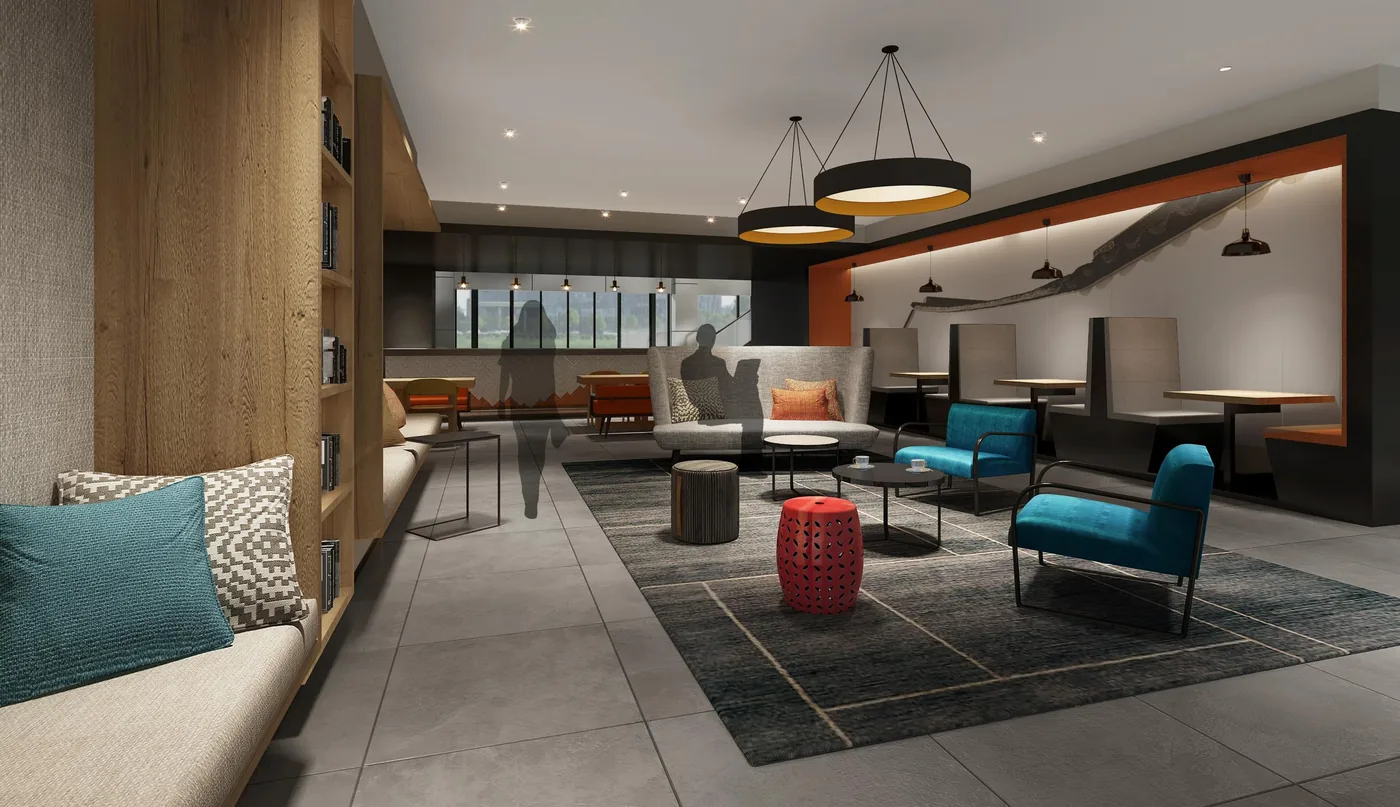Suzhou Lakeside Retreat — interior detail