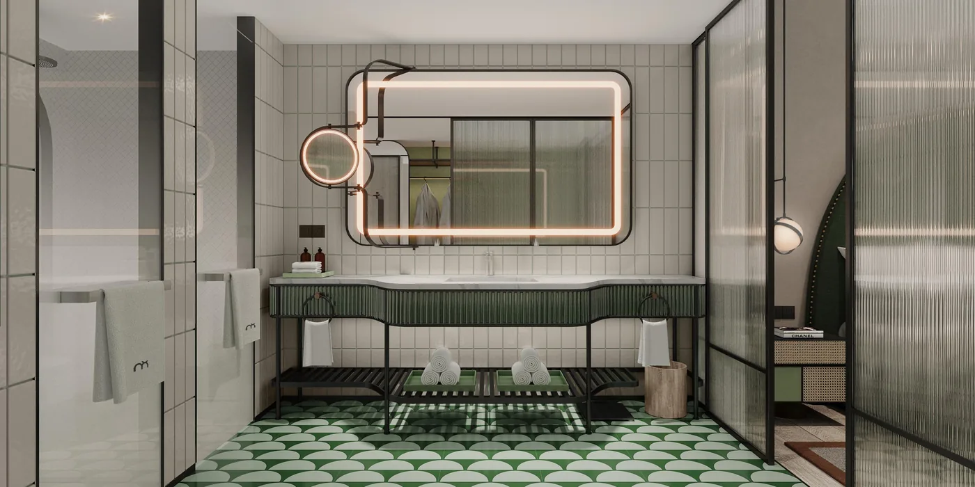三亚 · MGM MX Hotel — interior detail