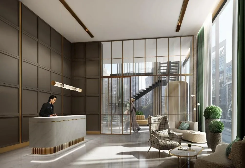شنغهاي · شقة جونغجون تيانجين — interior detail